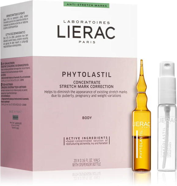 Lierac Phytolastil stretch mark correction concentrate 20 ampoules