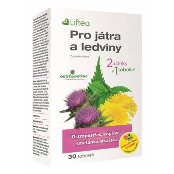 Liftea For the liver and kidneys 30 capsules - mydrxm.com