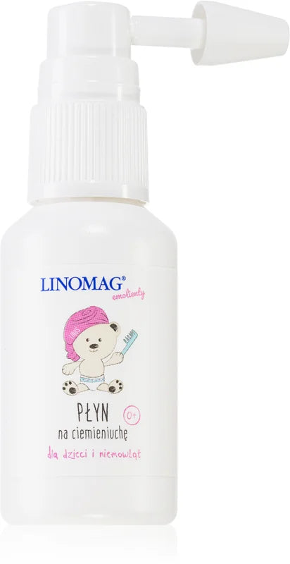 Linomag Cradle Cap Liquid Emollients Soothing spray for seborrheic dermatitis 30 ml