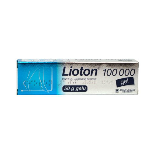 Lioton 100 000 gel 50 g - mydrxm.com