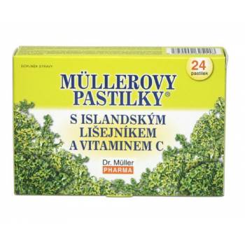 Dr.müller Müller's with Icelandic lichen 24 pastilles - mydrxm.com