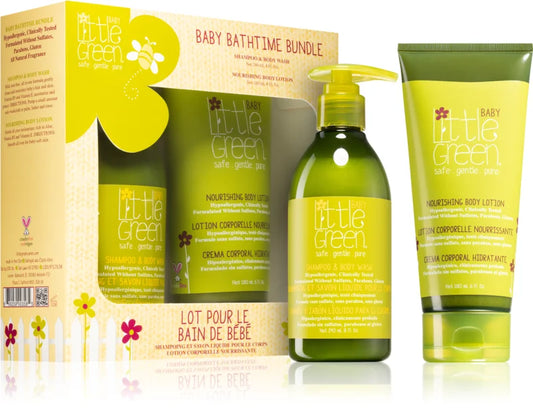 Little Green Baby Bath time Bundle Gift Set