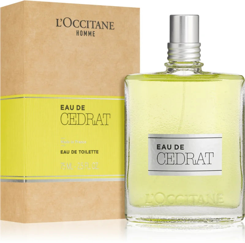 L'Occitane Homme Cedrat Eau de toilette 75 ml