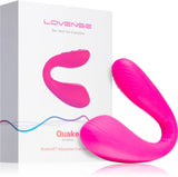 LOVENSE Dolce Quake Adjustable Dual vibrator Pink 10,3 cm