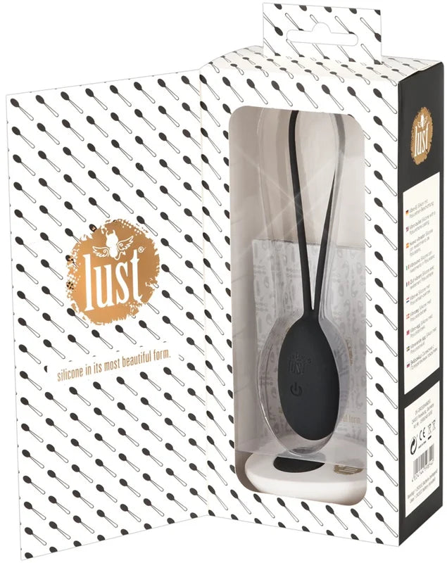 Lust Love Ball vibrating egg Black 15.7 cm