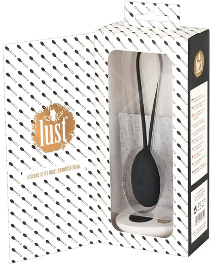 Lust Love Ball vibrating egg Black 15.7 cm