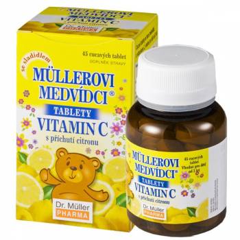 Dr. Müller Müller's teddy bears with vitamin C lemon 45 tablets - mydrxm.com