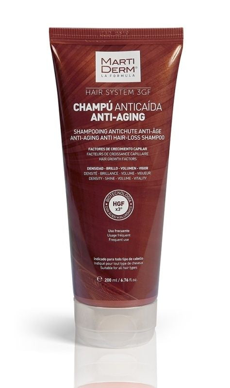 MARTIDERM Hair System Anti Aging Anti-Hair Loss Shampoo 200 ml - mydrxm.com