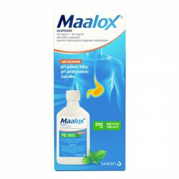 Maalox SUSPENZE heartburn treatment 250 ml
