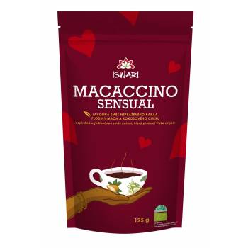 Iswari BIO Macaccino Sensual Cocoa Energy Drink 125 g - mydrxm.com