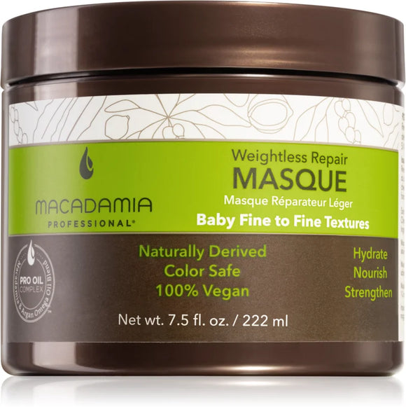 Macadamia Natural Oil Weightless Repair Masque 222 ml