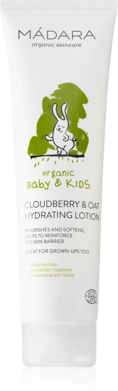 Madara Cloudberry and Oat Organic Baby & Kids Hydrating Lotion 100 ml