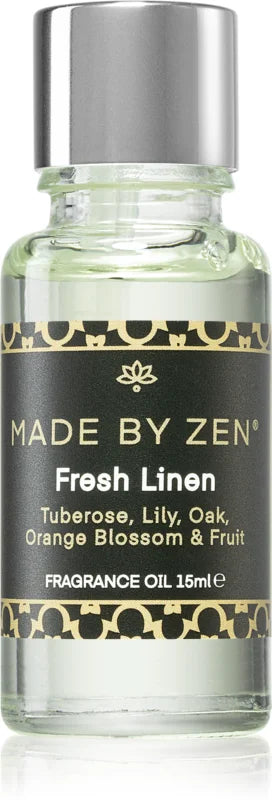 MADE BY ZEN Fresh Linen fragrance oil 15 ml