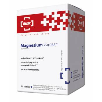 Blesk Magnesium 250 CBA 60 tablets - mydrxm.com
