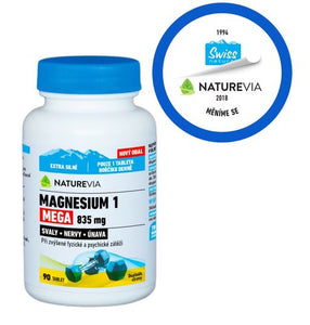 Swiss NatureVia Magnesium 1 Mega 835 mg 90 tablets