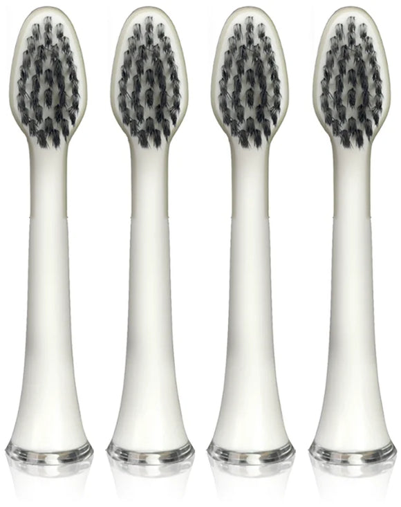 Magnitudal MagniCarbon MQ664 replacement brush head 4-pack