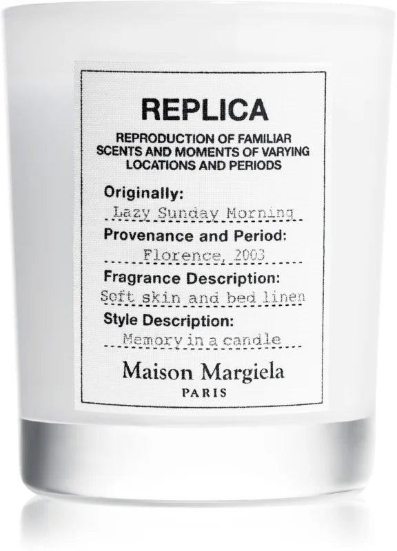 Maison Margiela REPLICA Lazy Sunday Morning scented candle 165 g