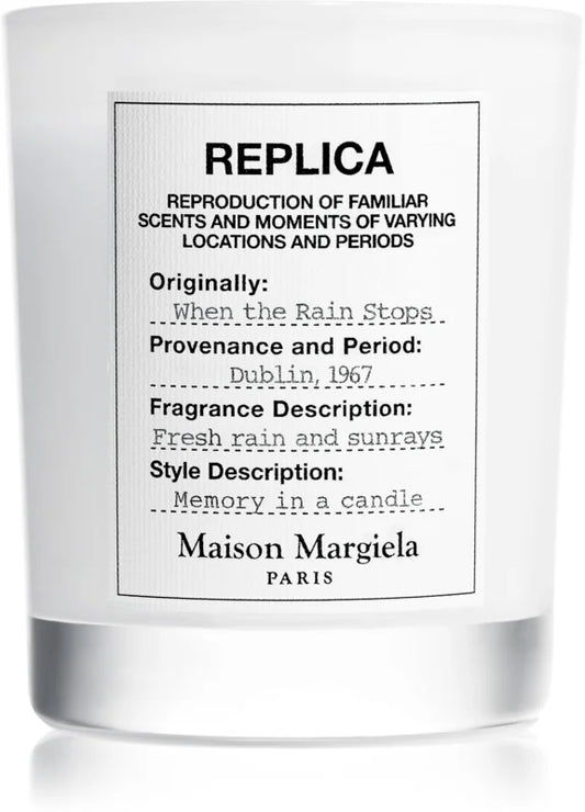 Maison Margiela REPLICA When the Rain Stops scented candle 165 g