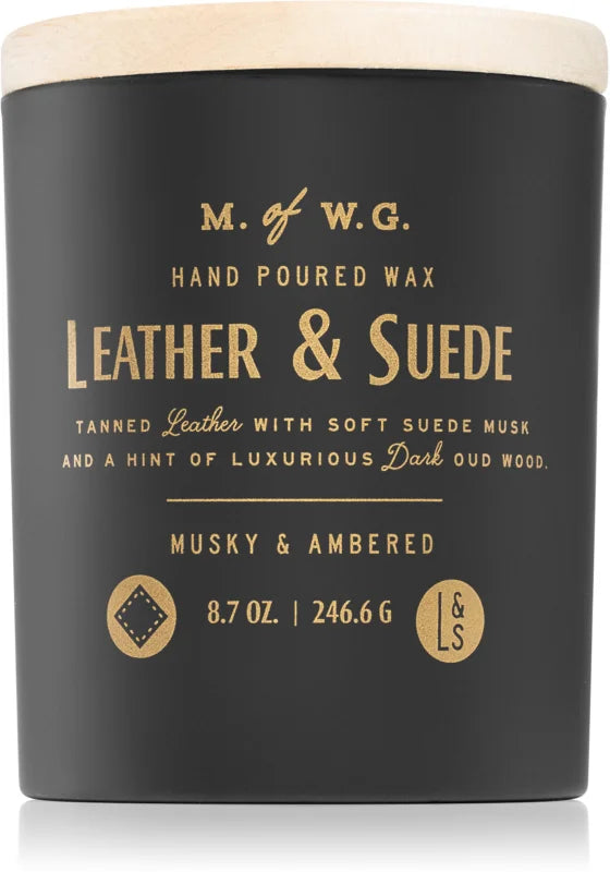 Makers of Wax Goods Leather & Suede scented candle