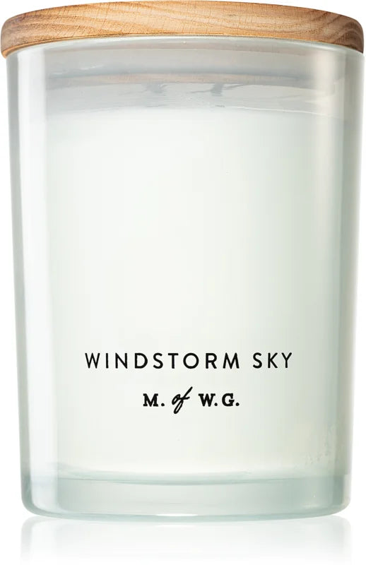 Makers of Wax Goods Windstorm Sky scented candle