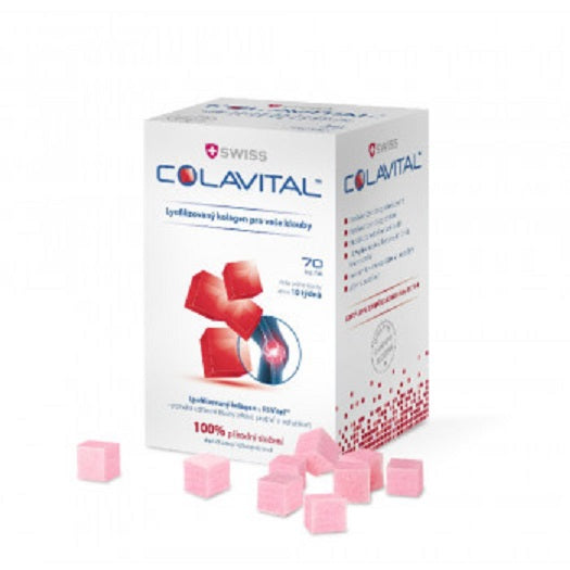 Pure Swiss Colavital lyophilized Collagen 70 cubes - mydrxm.com