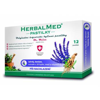 Dr. Weiss HerbalMed Sage + ginseng + vitamin C 12 lozenges - mydrxm.com