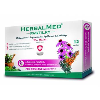 Dr. Weiss HerbalMed Echinacea + sea buckthorn + vitamin C 12 lozenges - mydrxm.com