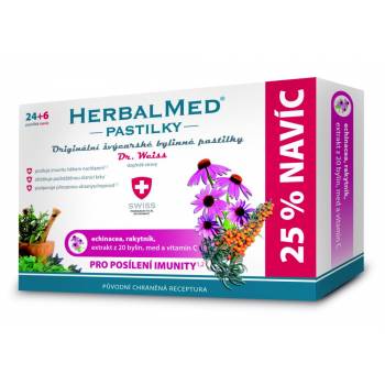 Dr. Weiss HerbalMed Echinacea + sea buckthorn + vitamin C 24 + 6 lozenges - mydrxm.com