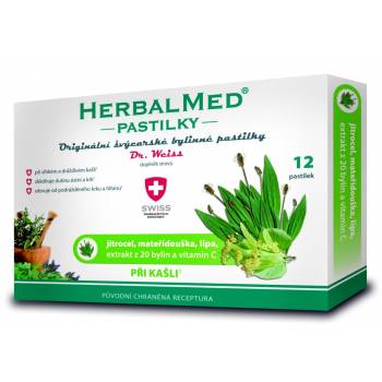 Dr. Weiss HerbalMed Plantain + Thyme + Linden + Vitamin C 12 lozenges - mydrxm.com