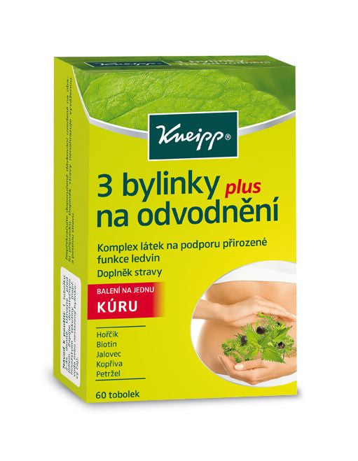 Kneipp 3 herbs to drain 60 capsules - mydrxm.com