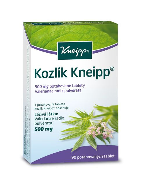 Kneipp Kozlík (Valeriana) 500 mg 90 film-coated tablets - mydrxm.com