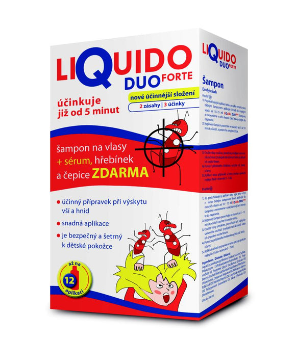 LiQuido DUO FORTE shampoo 200ml + serum - mydrxm.com