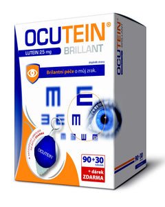 Ocutein Brillant Lutein 25 mg 90 + 30 capsules + gift - mydrxm.com