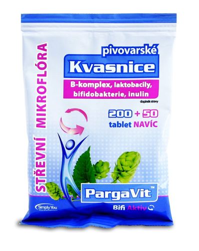 Pargavit Brewer's yeast Bifi Active 250 tablets