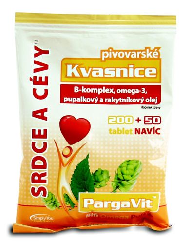 Pargavit Brewer's yeast Bifi Omega Puls 250 tablets