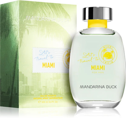 Mandarin Duck Let's Travel To Miami Eau de toilette for men 100 ml