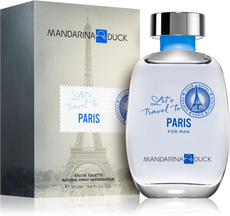 Mandarin Duck Let's Travel To Paris Eau de toilette for men 100 ml