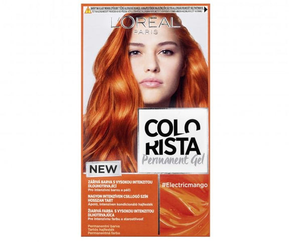 L´Oréal Paris Colorista Electricmango permanent hair coloring gel