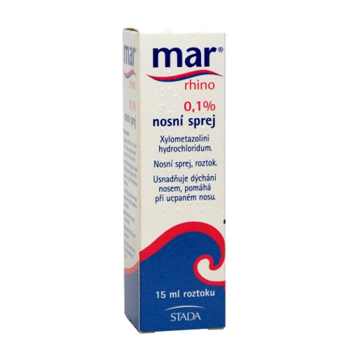 Mar rhino 0.1% nasal spray 15 ml - mydrxm.com