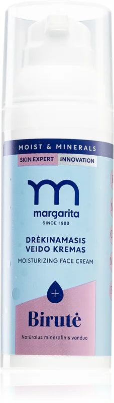 Margarita Moist & Minerals moisturizing face cream 50 ml