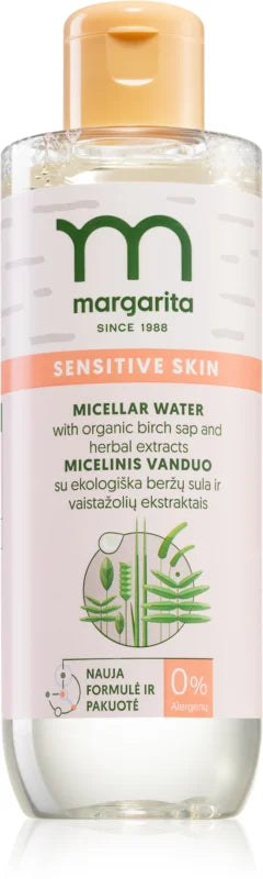 Margarita Sensitive Skin Cleansing and make-up removal micellar water 200 ml