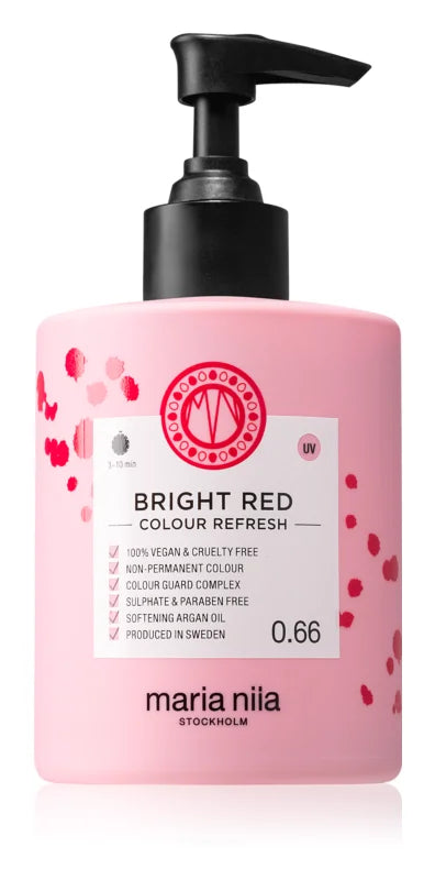 Maria Nila Color Refresh Bright Red Non-permanent Color 0.66