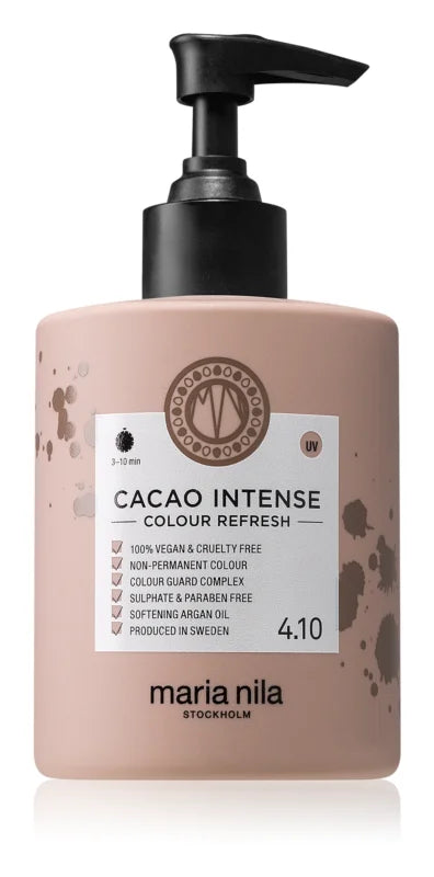 Maria Nila Color Refresh Cacao Intense Non-permanent Color 4.10