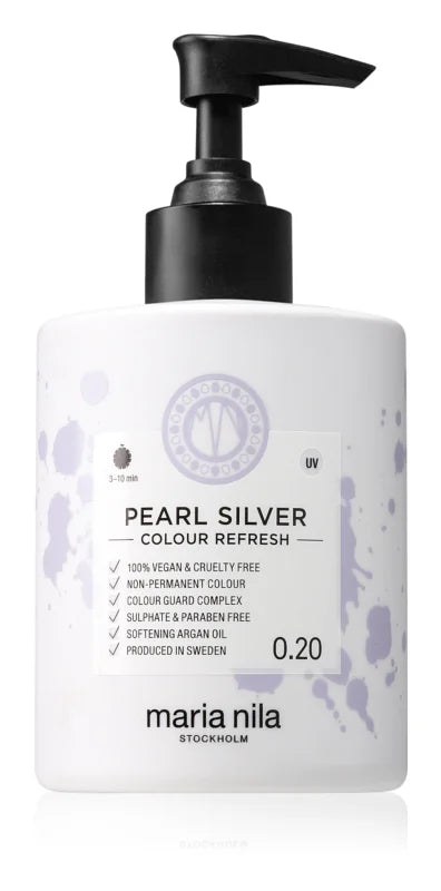 Maria Nila Color Refresh Pearl Silver Non-permanent Color 0.20