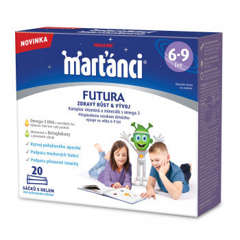 Martians Futura 6-9 years gel 20 bags