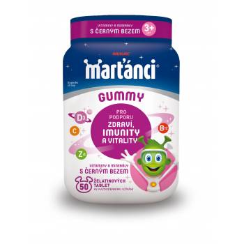 Martians Gummy Black without 50 pcs