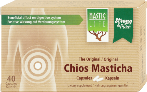 Mastic Life Chios Masticha , 40 capsules