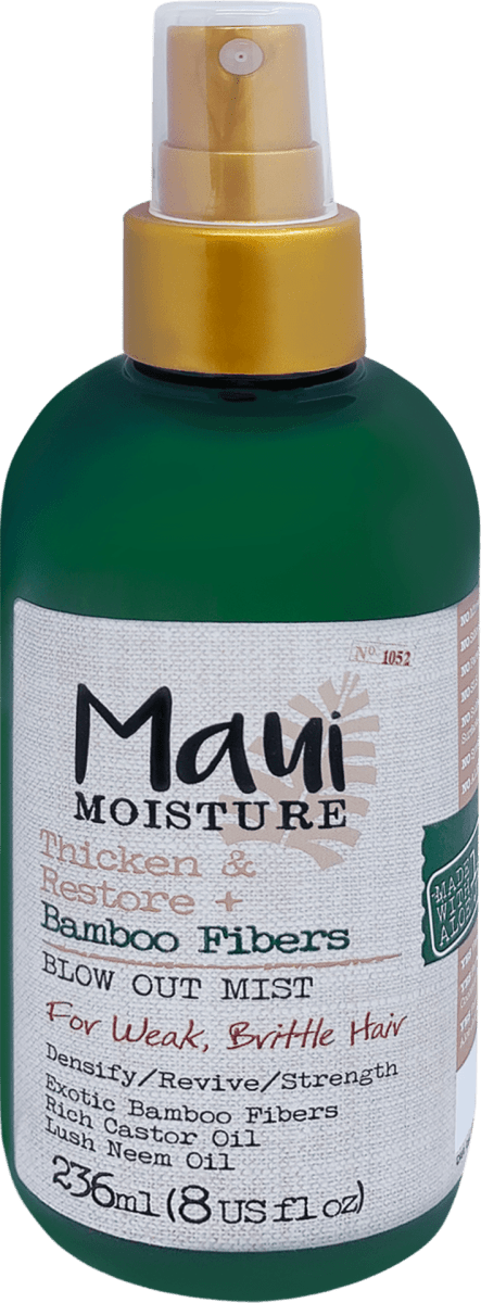 Maui Moisture Bamboo Fibers Blow Out Mist, 236 ml