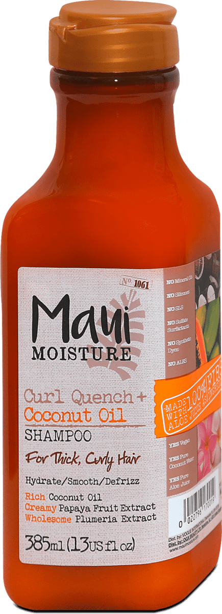 Maui Moisture Coconut Oil hair shampoo, 385 ml