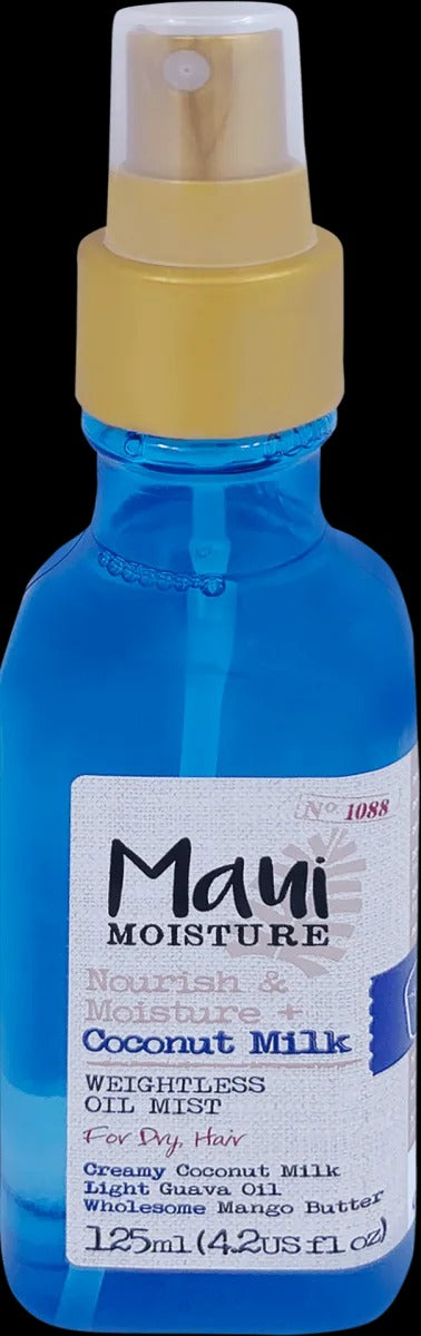 Maui Moisture Coconut Oil Weightless Oil Mist, 236 ml